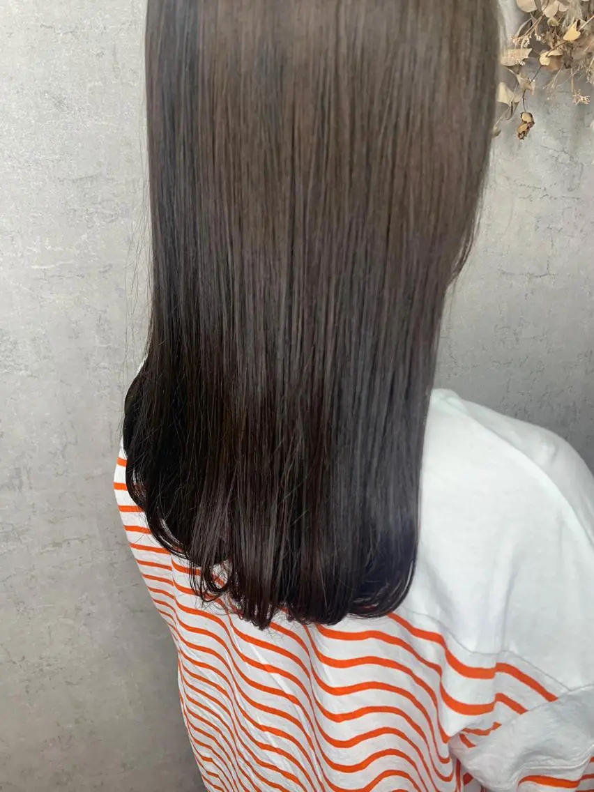 カラー 大島 千怜のヘアスタイル