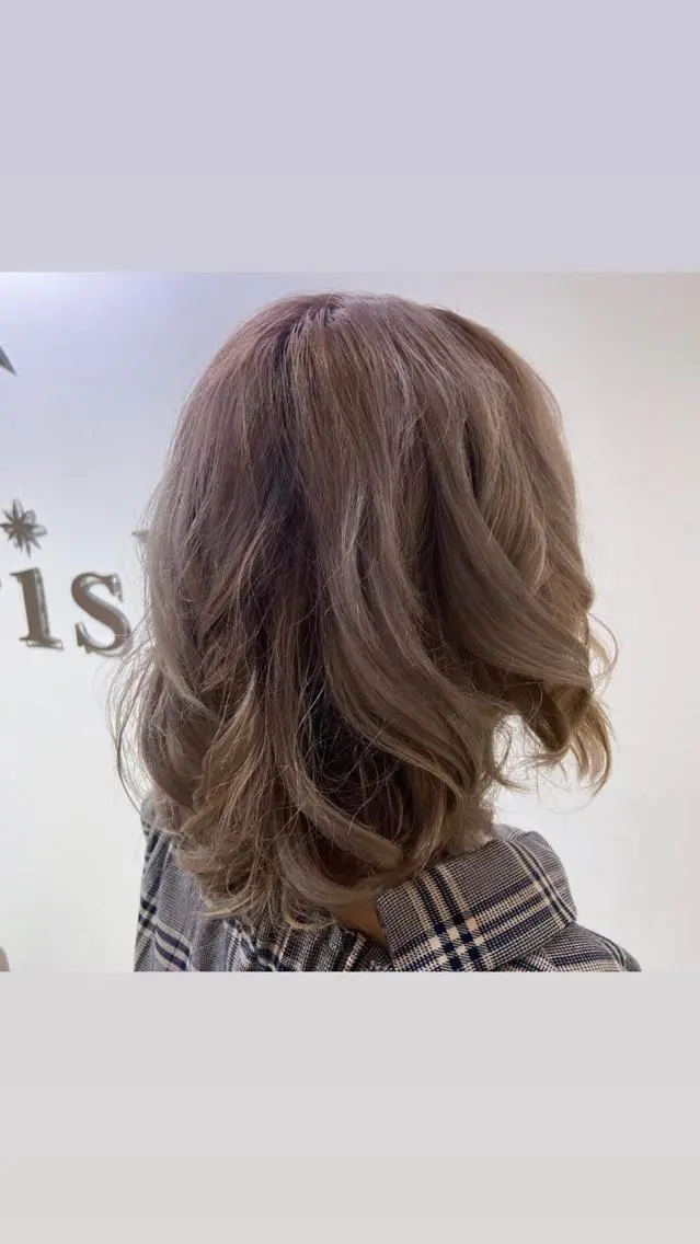 ミディアム カラー 札幌ブリーチカラー/ ダブルカラー/ドイのヘアスタイル