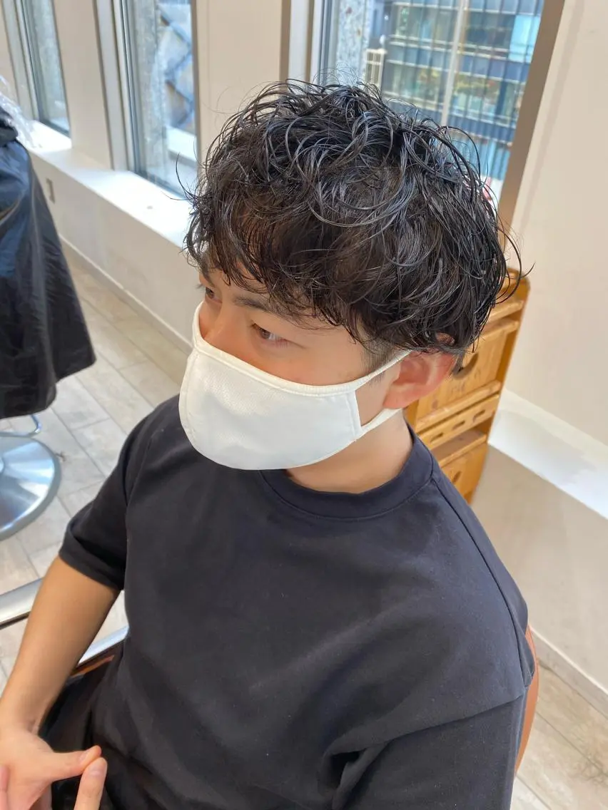 ショート 美髪矯正透明感カラー 江川 和輝のヘアスタイル