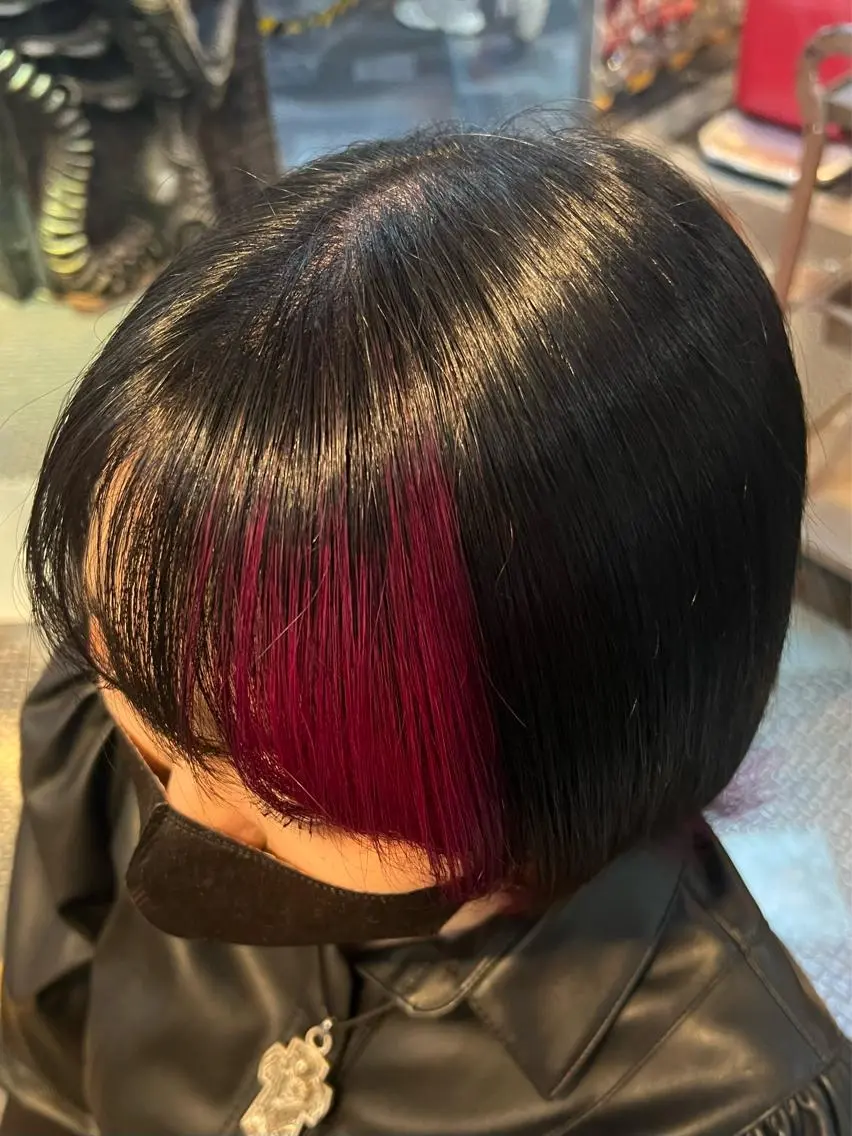 ミディアム カラー カット ヘアカラー KOYA コヤのヘアスタイル