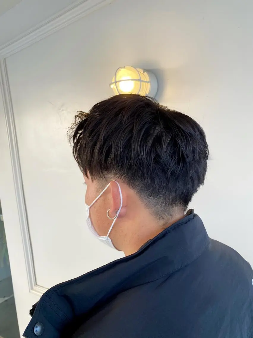 ショート メンズ カット ヘッドスパ 鹿児島 聖来のヘアスタイル