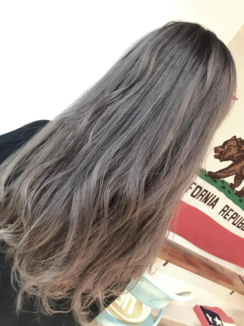 ロング カラー ヘアアレンジ ヘアカラー トリートメント ❤️カラー得意 🧡松浦睦樹❤️のヘアスタイル