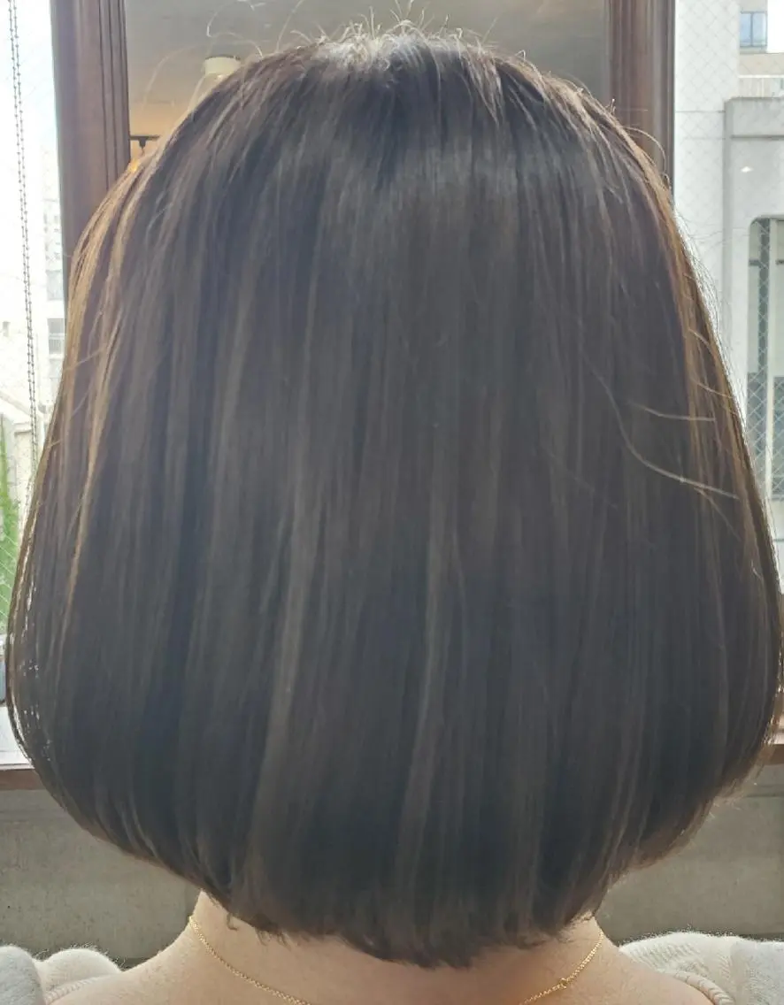 ミディアム ボブ 長めボブ S. ERIのヘアスタイル
