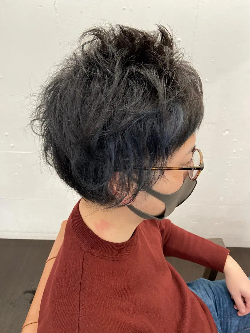 パーマ メンズ メンズパーマ 久木原 ゆりのヘアスタイル