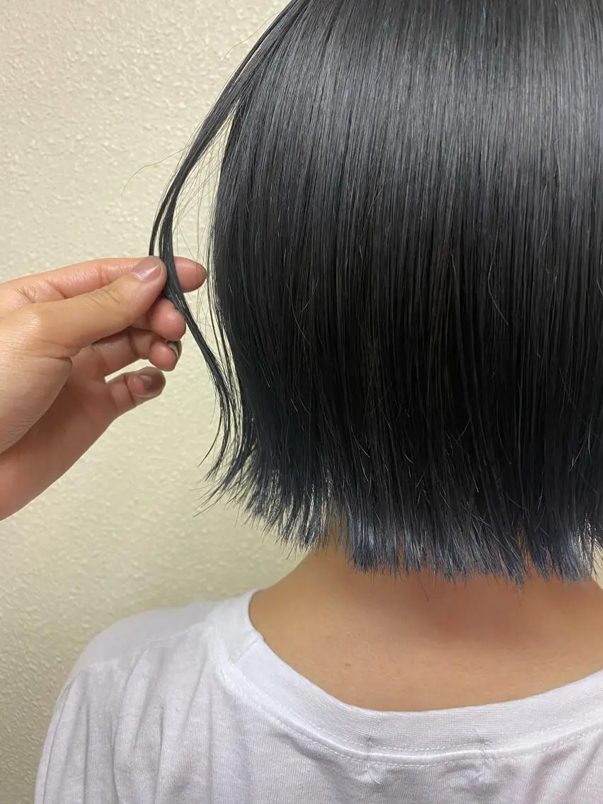 ショート カラー 透明感カラー 縮毛矯正/艶カラー/ ikedaのヘアスタイル