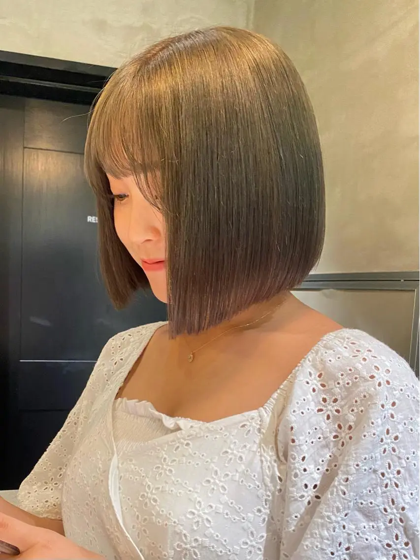 ミディアム カラー デザイン/アレンジ ❤︎イシイレイのヘアスタイル