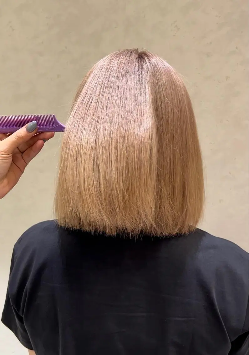 ショート トリートメント レイヤー/インナー カラー🦋ルイのヘアスタイル