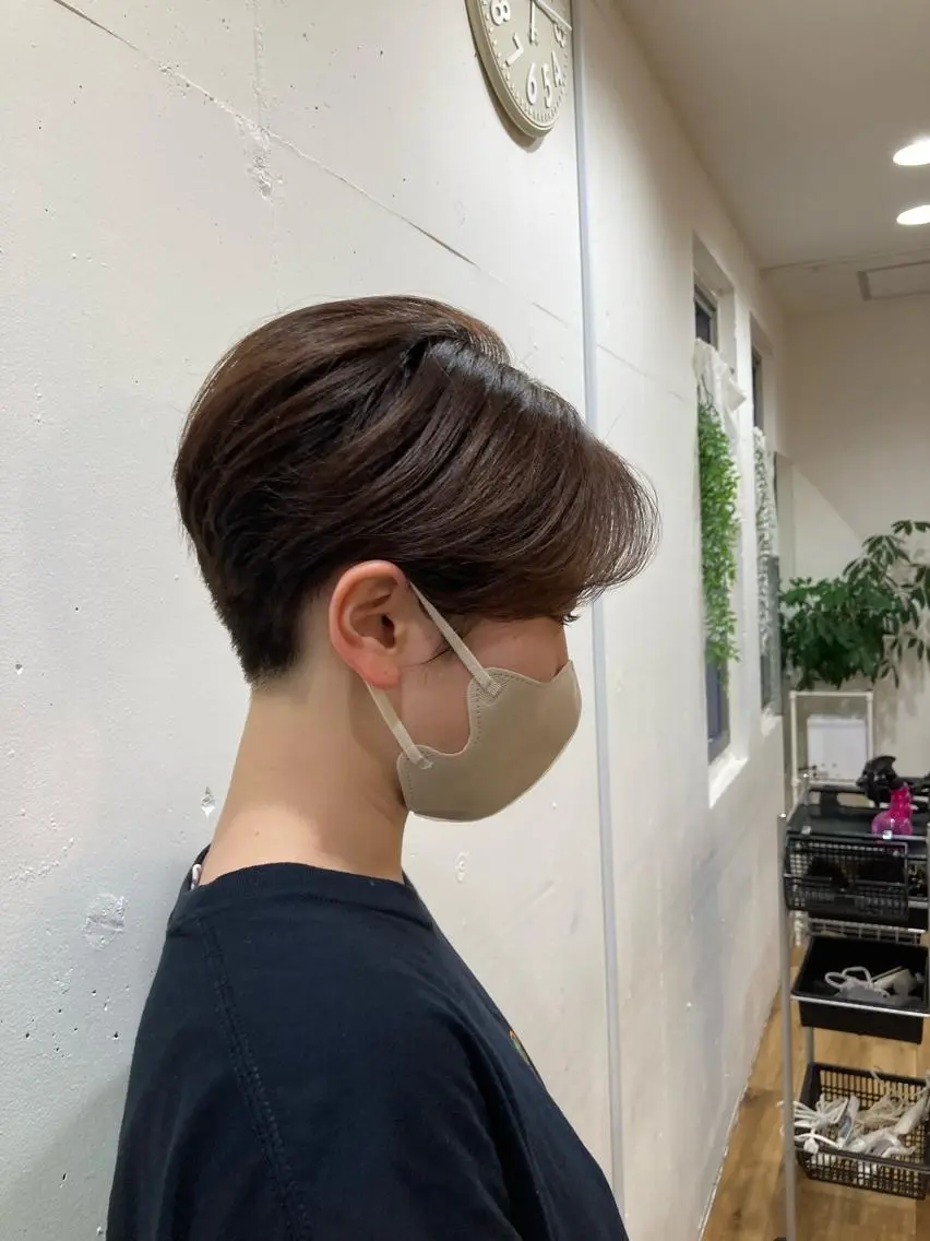 ショート カラー Keita 成増大人女性🙆のヘアスタイル