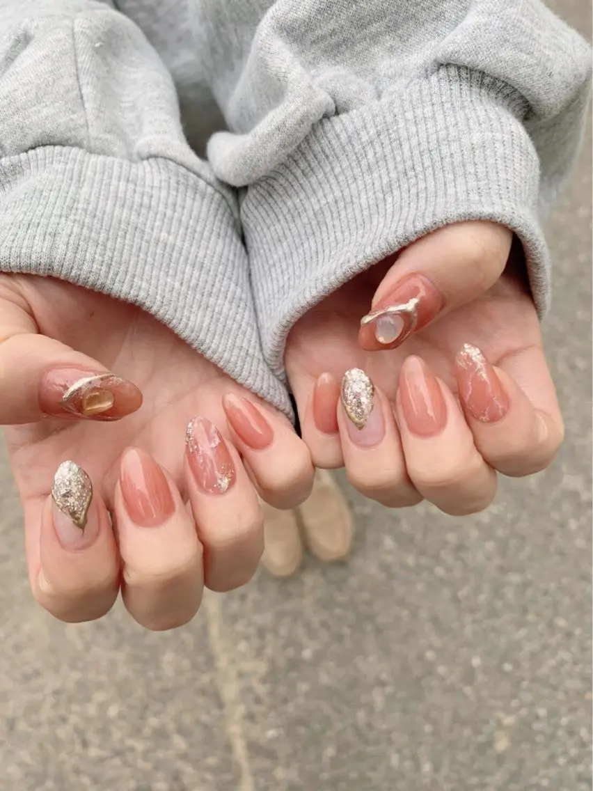 ネイル 持ち込み 587nail *のネイルデザイン