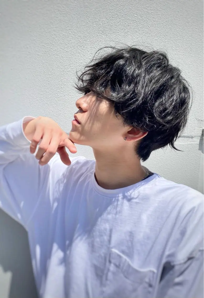 パーマ メンズ カット ヘアカラー トリートメント ヘアセット 再現性No.1ヘア ごーた立川のヘアスタイル
