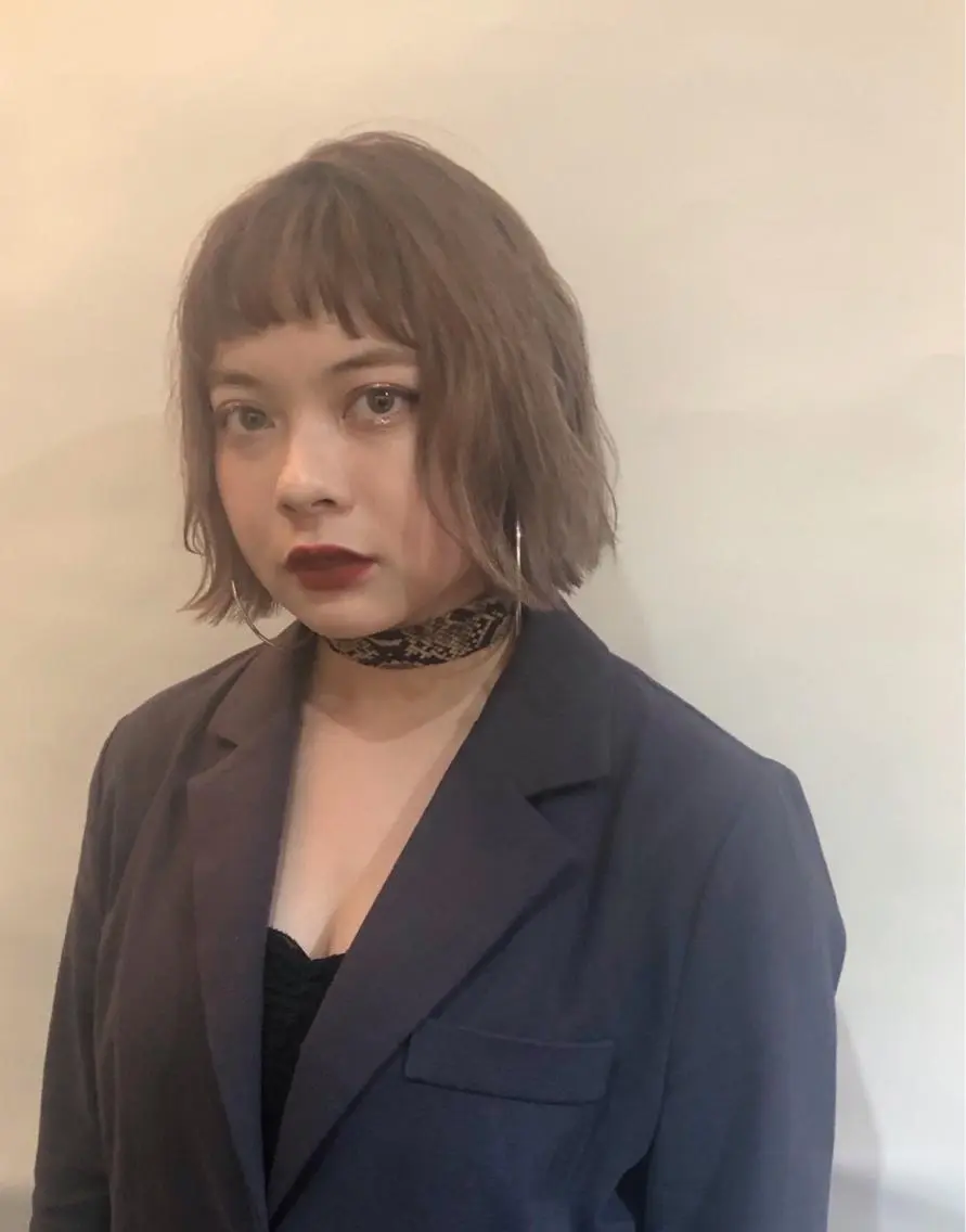 ショート ボブ カイ マコトのヘアスタイル
