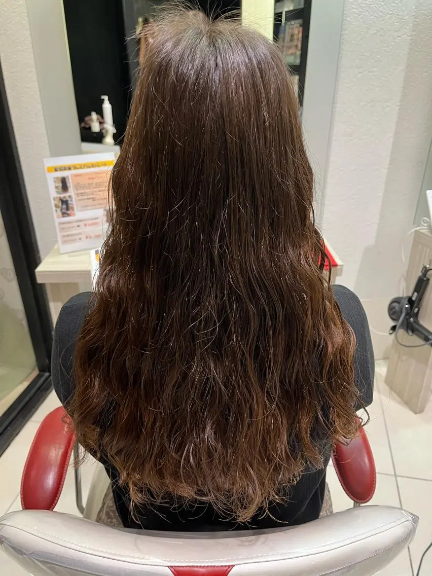 カラー パーマ EARTH勝田台 吉永嵐のヘアスタイル