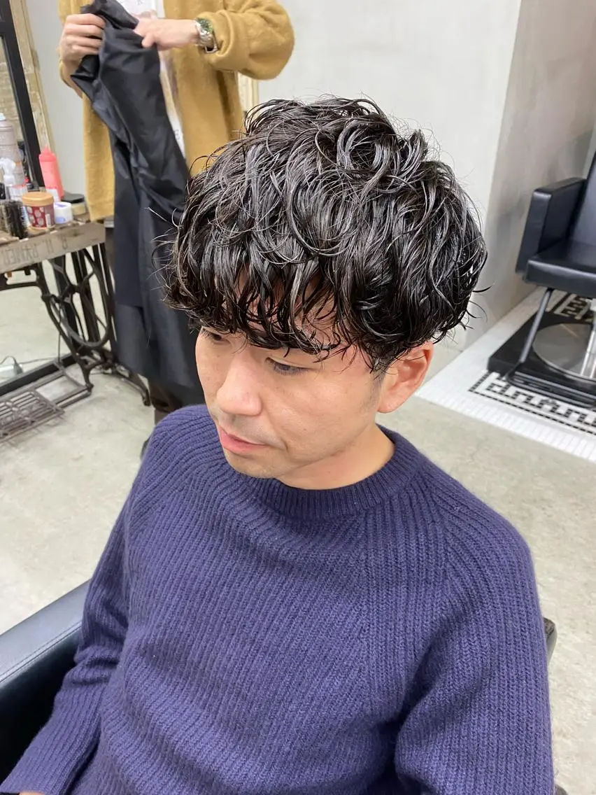 ショート カット パーマ ヘアセット Ameri/髪質改善 /韓国ヘア🇰🇷のヘアスタイル