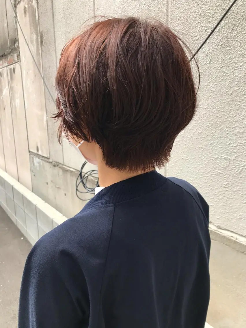 ショート カット ヘアカラー トリートメント ayane⭐️ボブ・ ショート・パーマのヘアスタイル