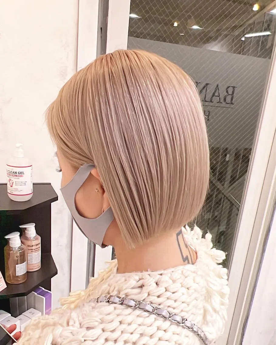 カラー レイヤー/髪質改善 /山永圭介のヘアスタイル