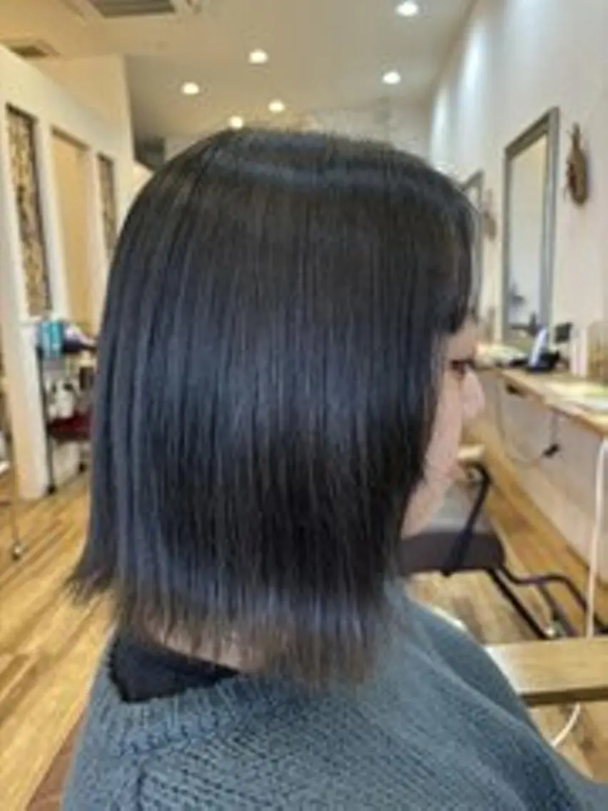 カラー ヘアカラー トリートメント 泉中央🦋韓国っぽ 艶髪&トレンドヘアのヘアスタイル