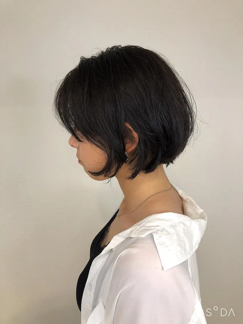ショート カット Rubik難波樽本 譲二のヘアスタイル