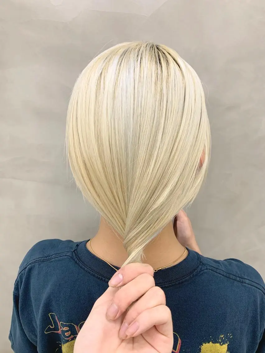 ミディアム カラー ヘアカラー トリートメント ヘアセット 🌿似合わせ透明感 カラー松本朋幸🌿のヘアスタイル