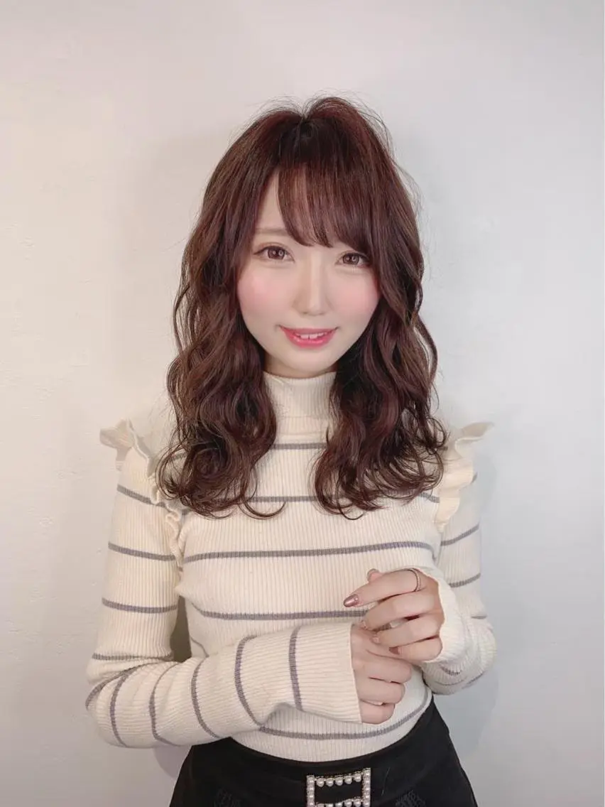 セミロング _WHITE上本町 上本町店のヘアスタイル