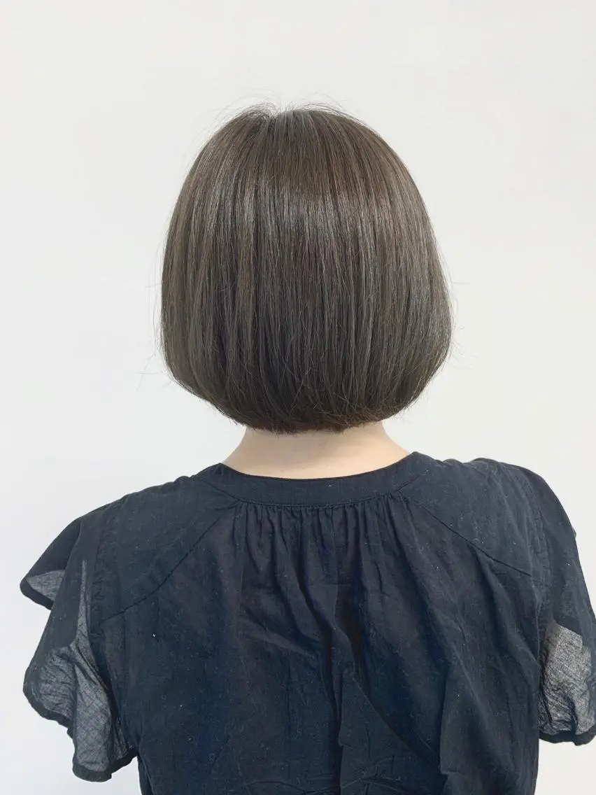 ショート カラー ブリーチなし透明感 🍀梅田・増田のヘアスタイル