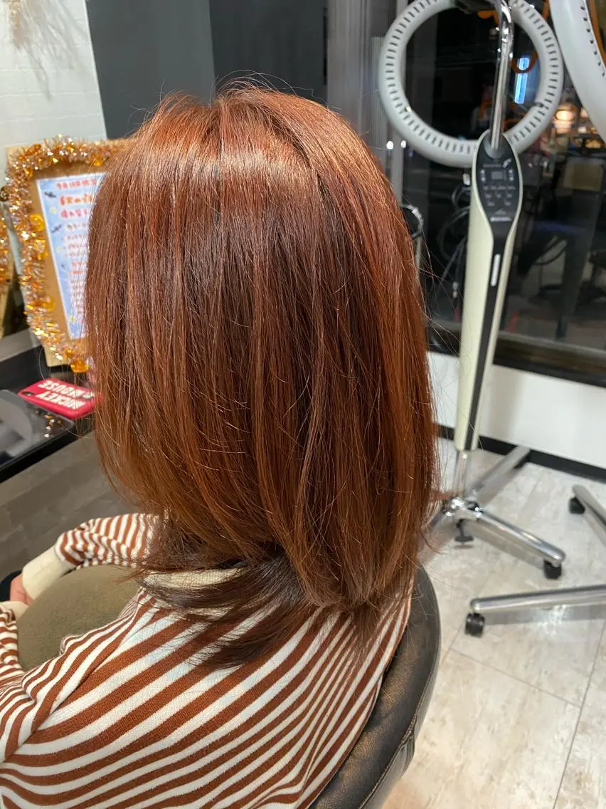 セミロング 伊藤 早人のヘアスタイル