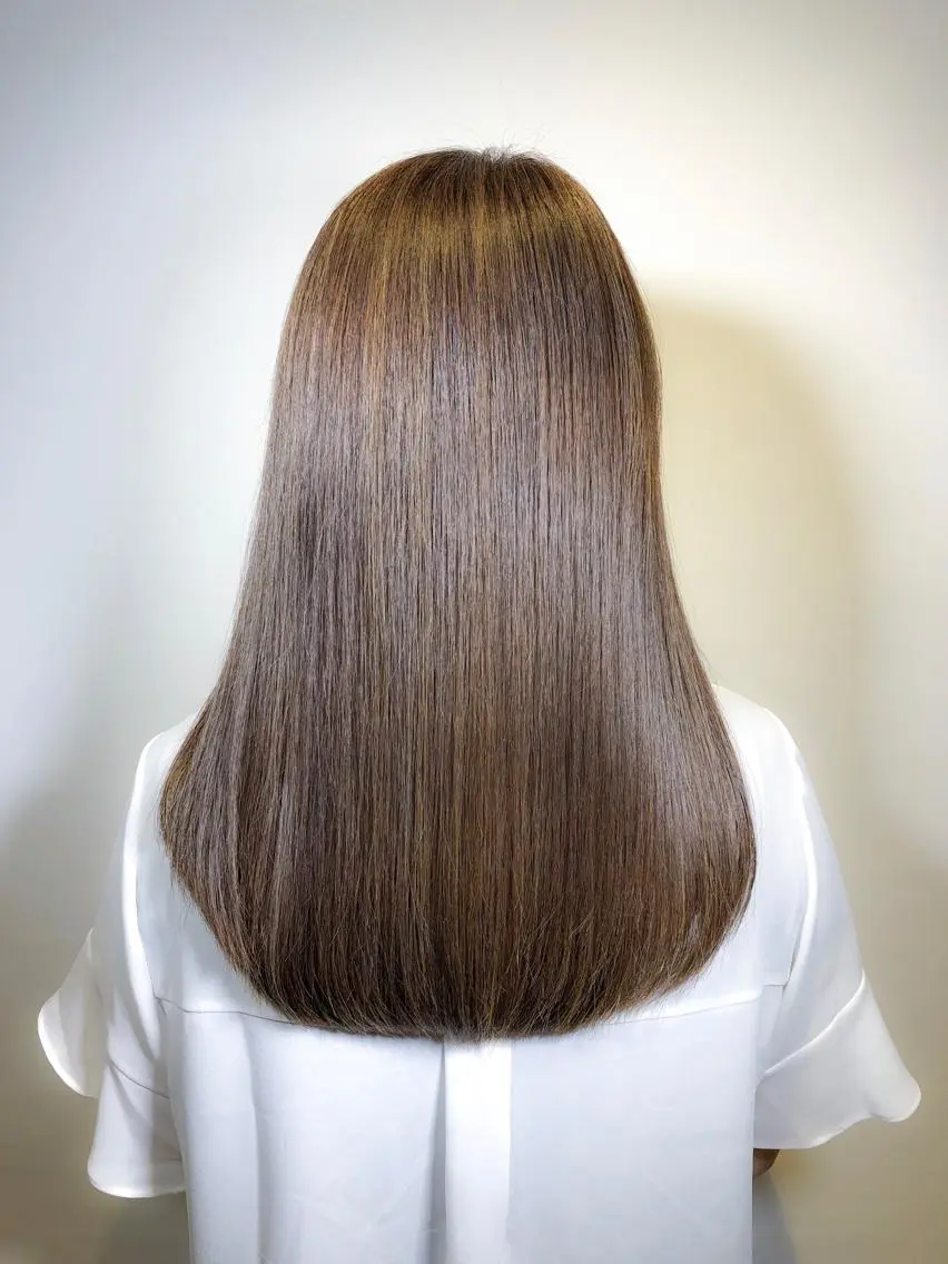 ロング 池田 寿子のヘアスタイル
