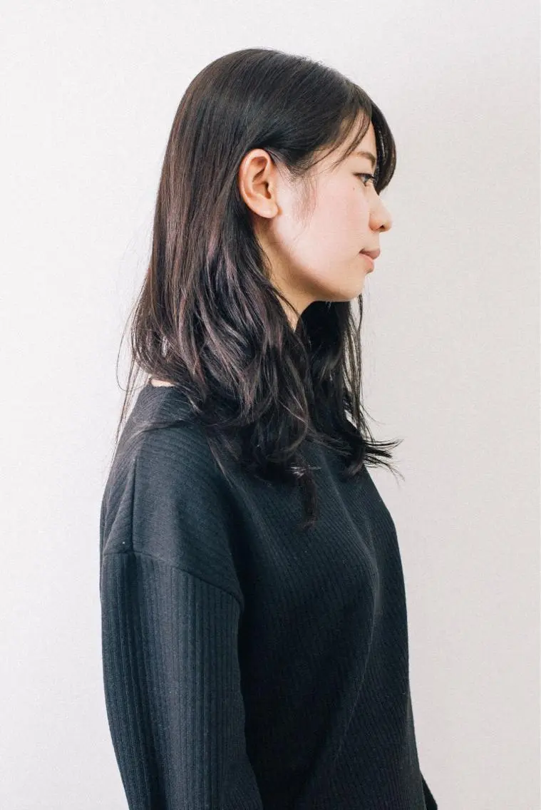 ロング カラー ヘアカラー 千葉 慎也のヘアスタイル