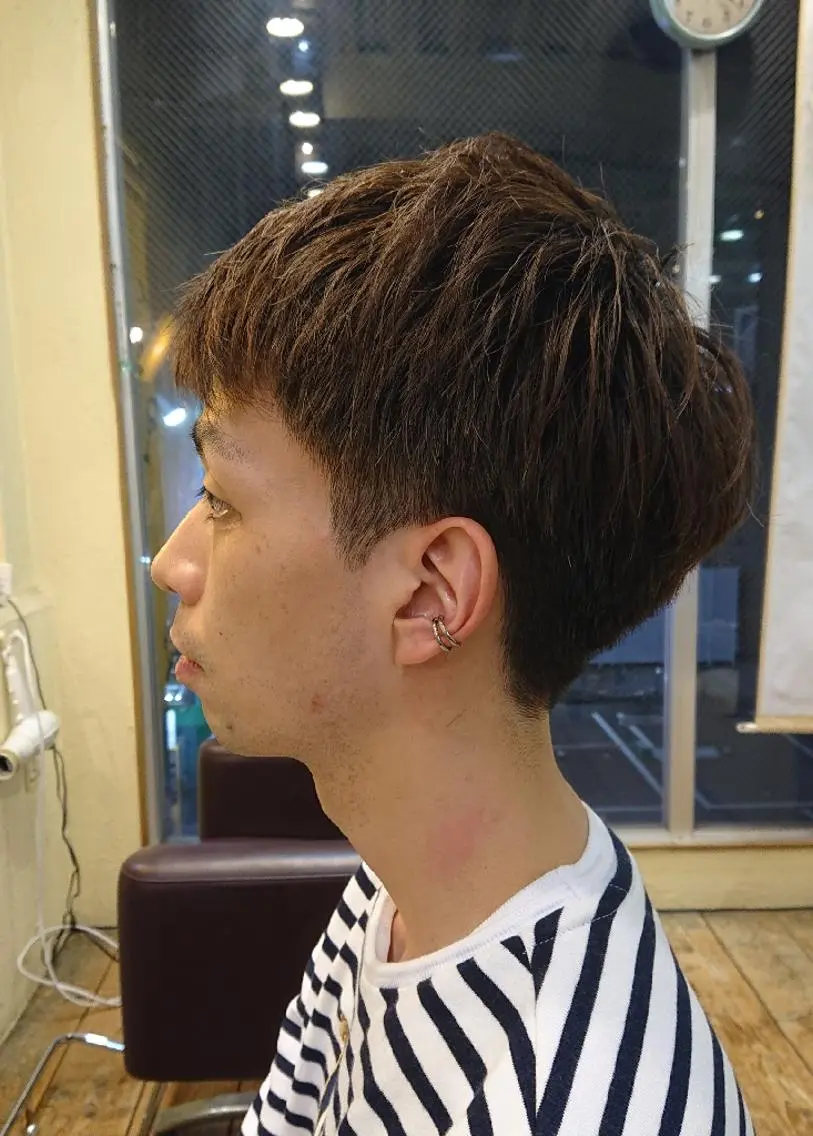 メンズ ツーブロック 「sumi」 AMIのヘアスタイル