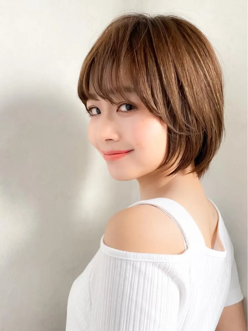 ショート 似合わせカット ショートヘア 小顔カット ひがし まさし JYUNESU副代表のヘアスタイル