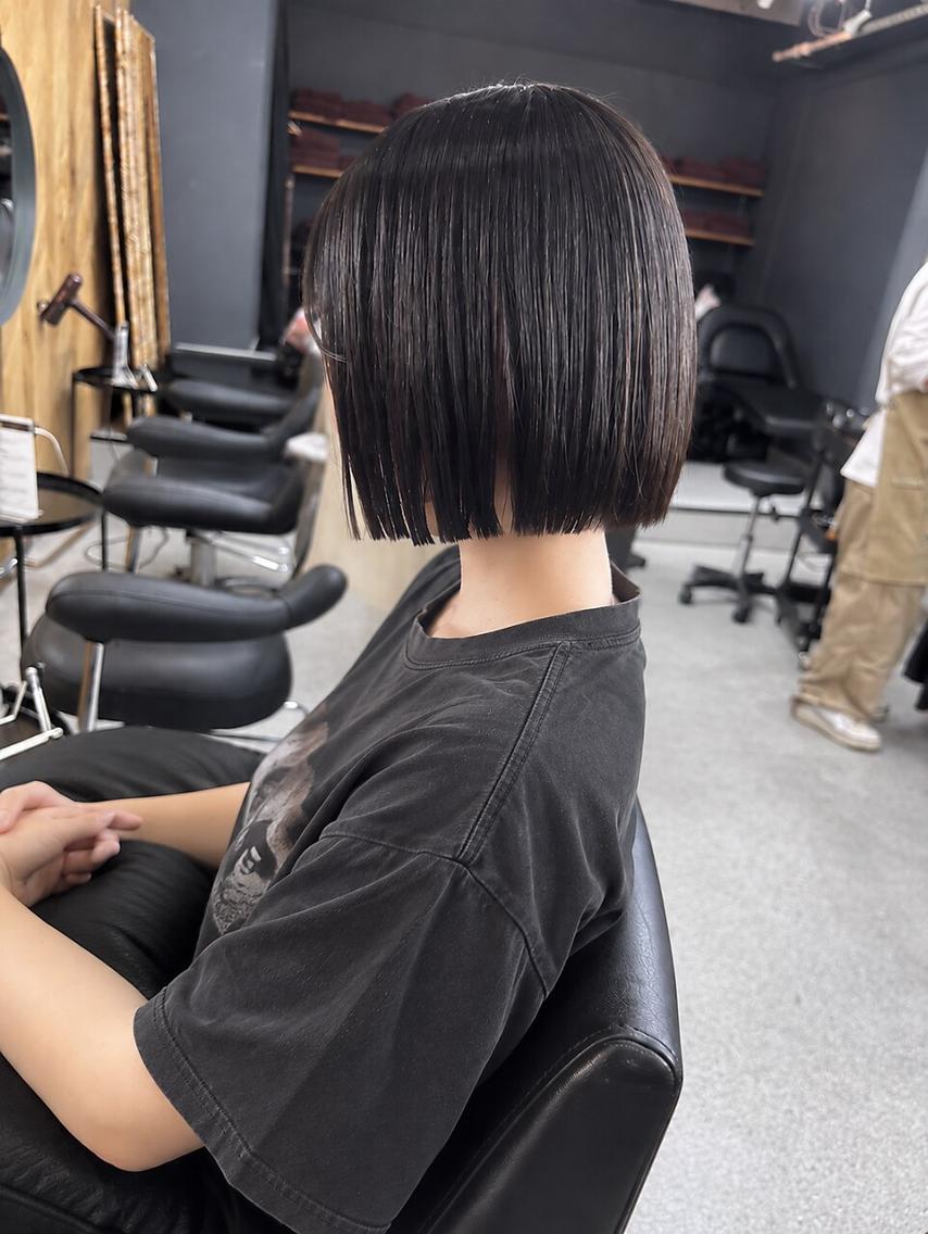 ミディアム カラー ボブ 髪質改善 トップスタイリスト ✨KIRIKA中野✨のヘアスタイル