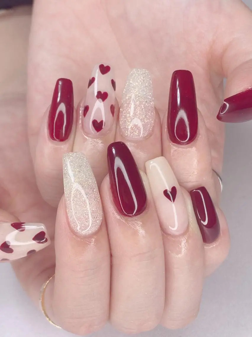 ネイル アニマル柄 アートネイル オーロラネイル 桜ネイル クリアネイル Ｎail Ｓalon ertiのネイルデザイン