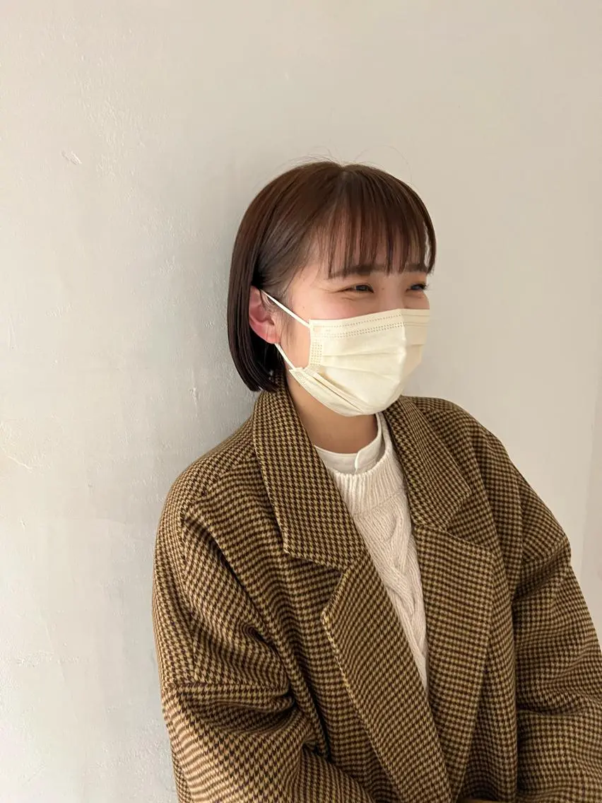 ミディアム Ravo 西村 優花のヘアスタイル