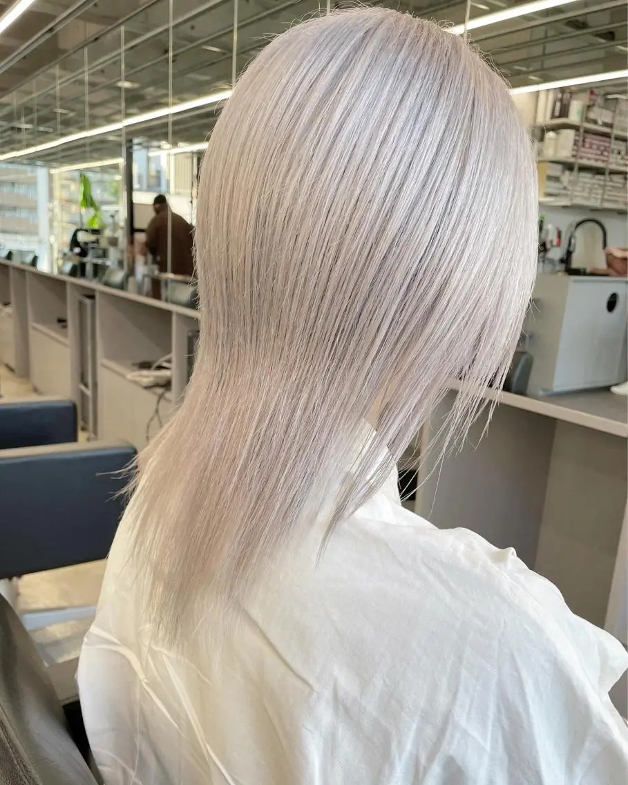 ミディアム カラー ヘアカラー トリートメント 艶髪/透明感カラー tawadaのヘアスタイル
