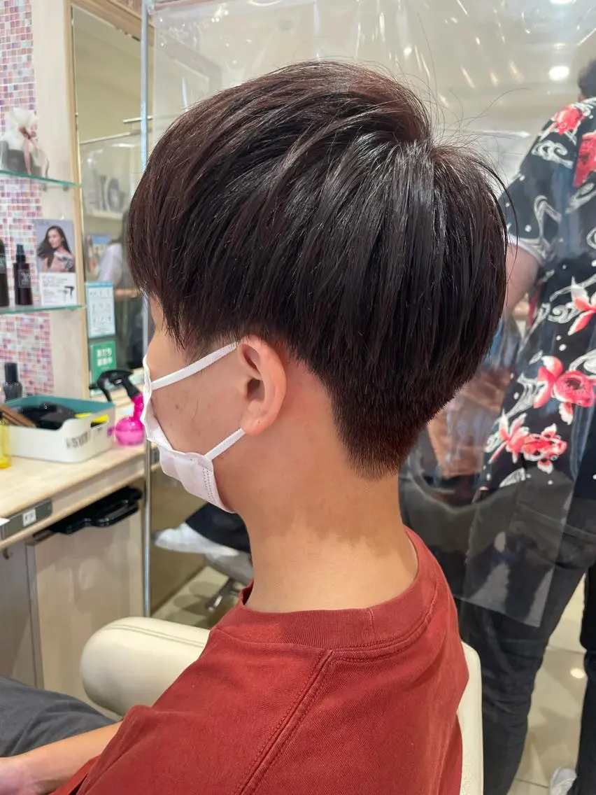 ショート メンズ カット 韓国ヘアメイク🎀/ 縮毛矯正✨山本媛香のヘアスタイル