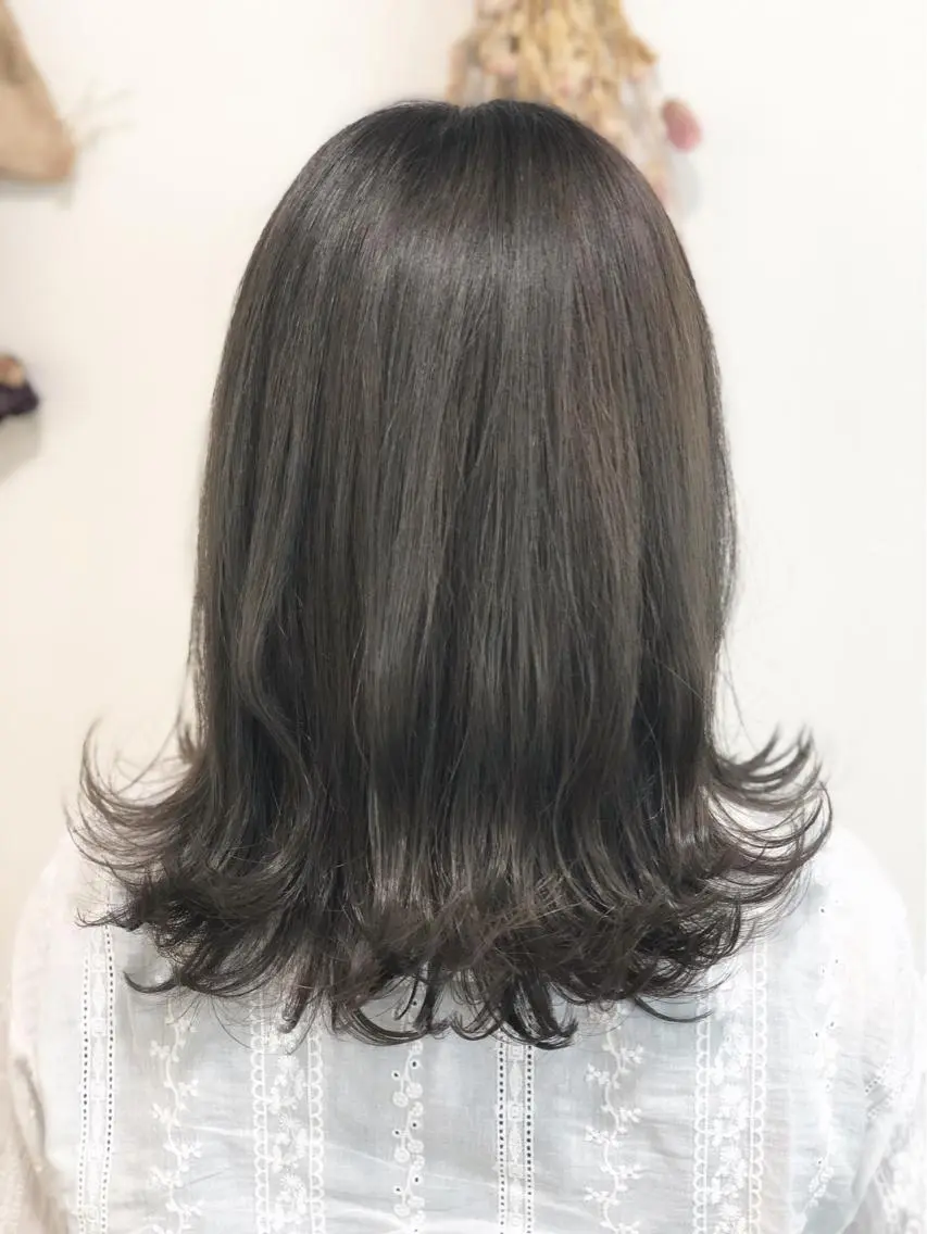 ミディアム 外ハネヘア 門田 恭弥のヘアスタイル