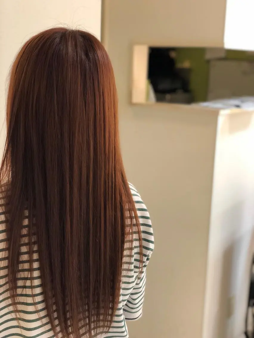 ロング 大西 涼のヘアスタイル