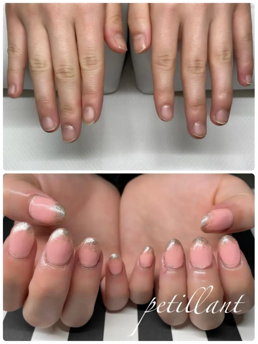 ネイル 春ネイル ハンドネイル ハンドケア nail salon petillantのネイルデザイン