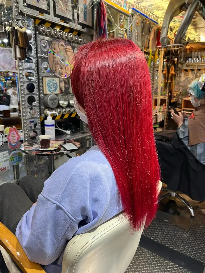 ロング カラー カット ヘアカラー KOYA コヤのヘアスタイル
