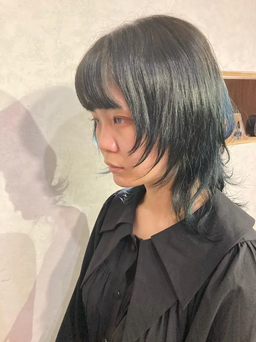 セミロング カラー ウルフカット 🌸髪質改善特化🌸 店長 ゆうやのヘアスタイル