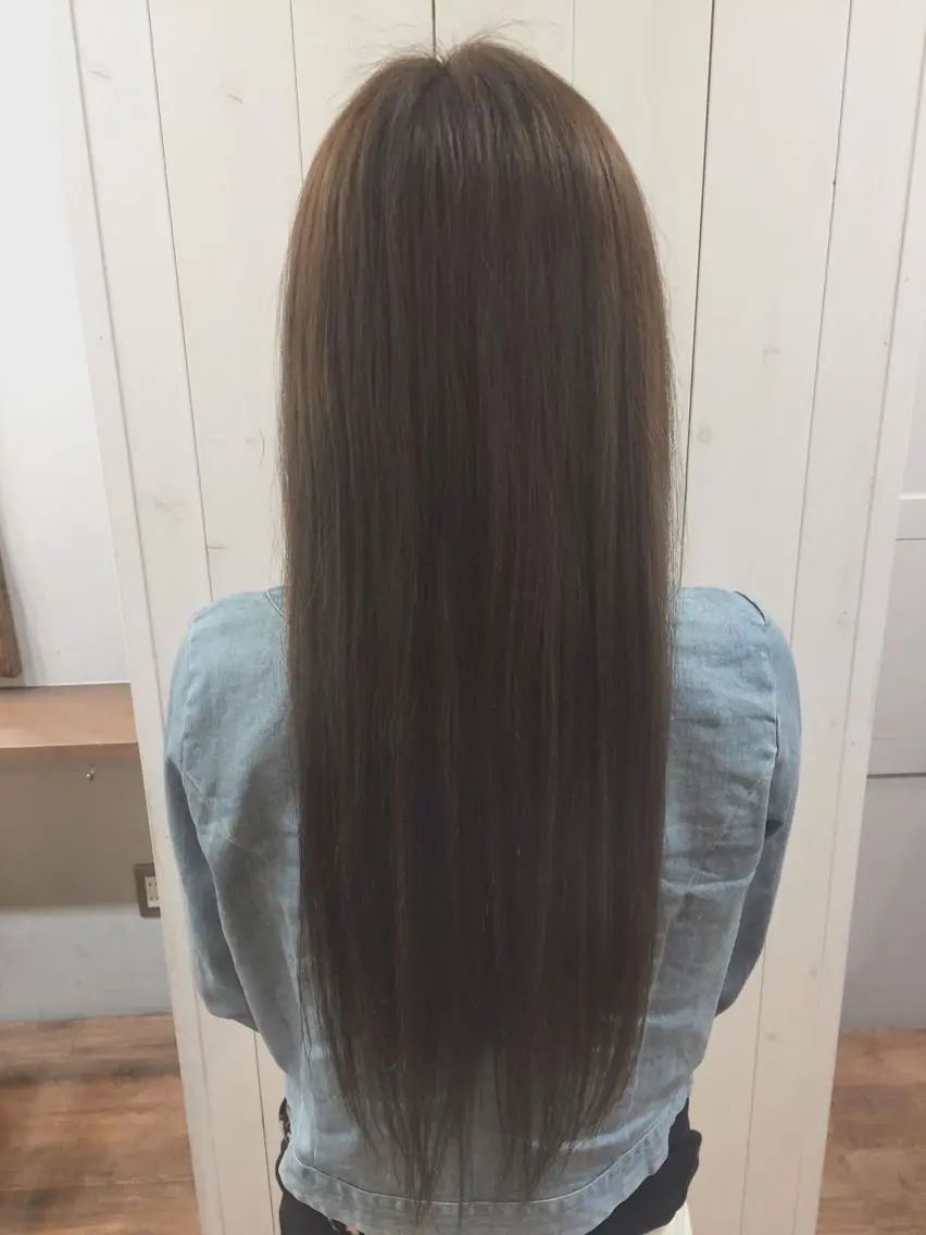 ロング カラー アッシュ 透明感カラー ハイライトカラー 入学式 ハイライト mayo 🐄🌈のヘアスタイル