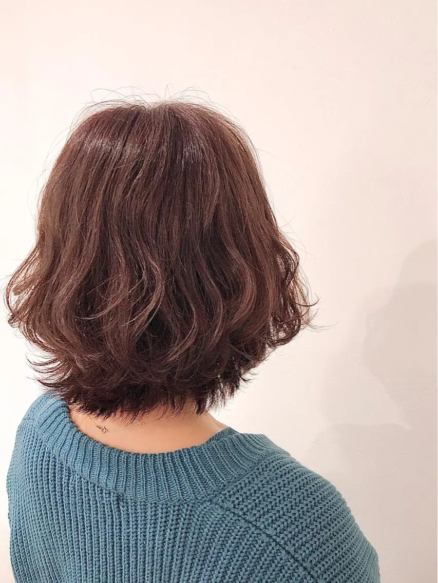 ショート カット ヘアカラー トリートメント 松田 みのりのヘアスタイル