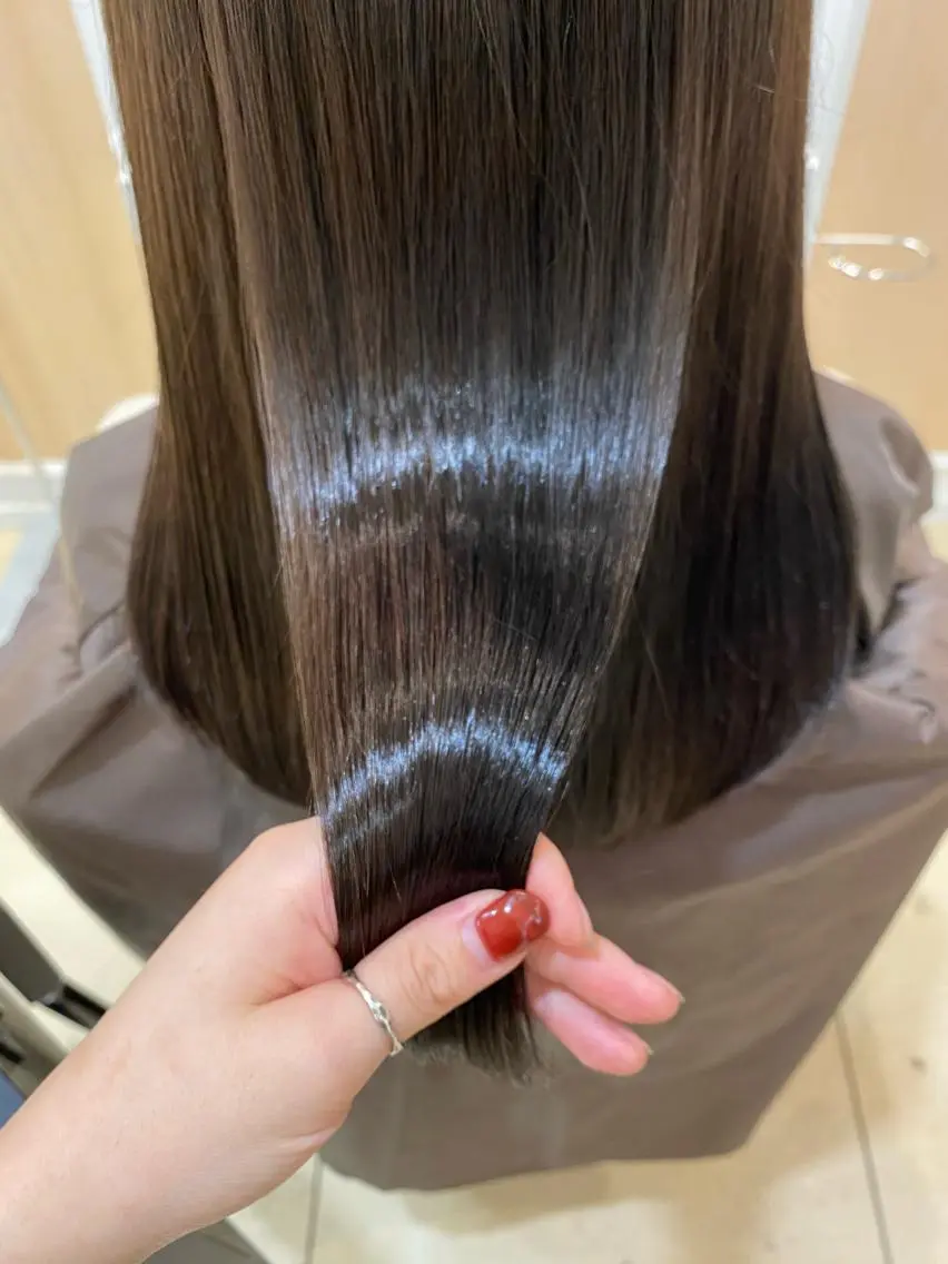 ロング カラー トリートメント Ash中目黒店 榊間茜のヘアスタイル