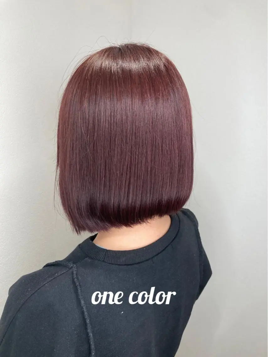 ショート カラー ヘアカラー トリートメント ENA💗NEXT /ハイトーンエクステのヘアスタイル