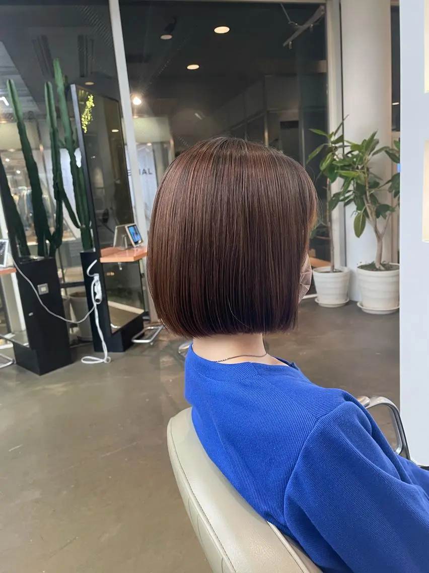 ショート ♡レイヤーボブ パーマ/うらら♡のヘアスタイル