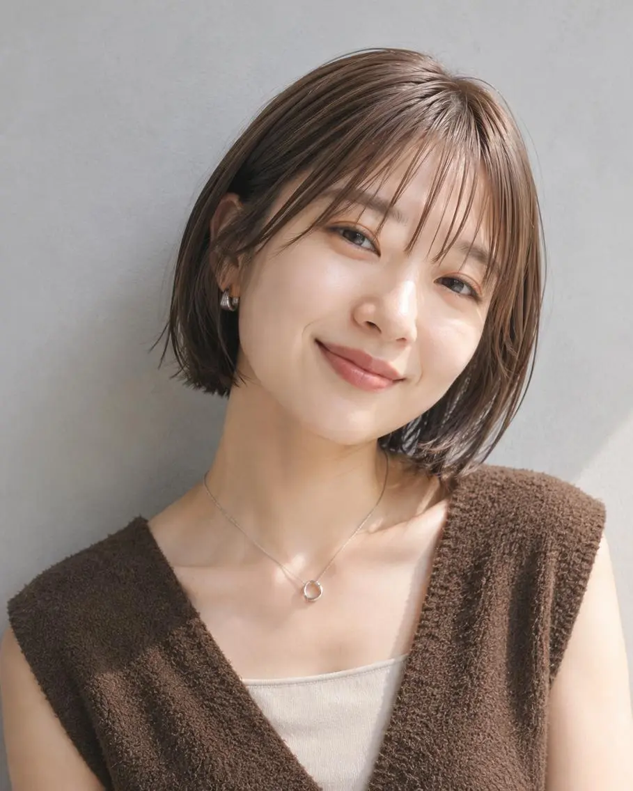 ミディアム メンズパーマカット モデル☆今川茉綾のヘアスタイル