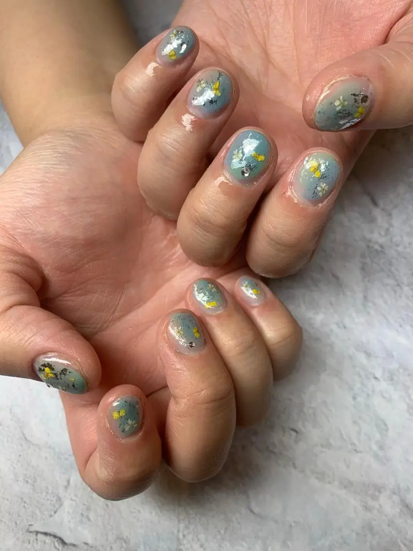 ネイル シンプルネイル SOL nail イマナカのネイルデザイン