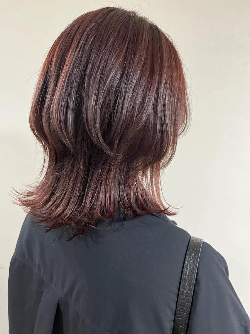 ミディアム カット ヘアカラー トリートメント ハイトーンカラー🩵 耳ツボジュエリー👂のその他イメージ