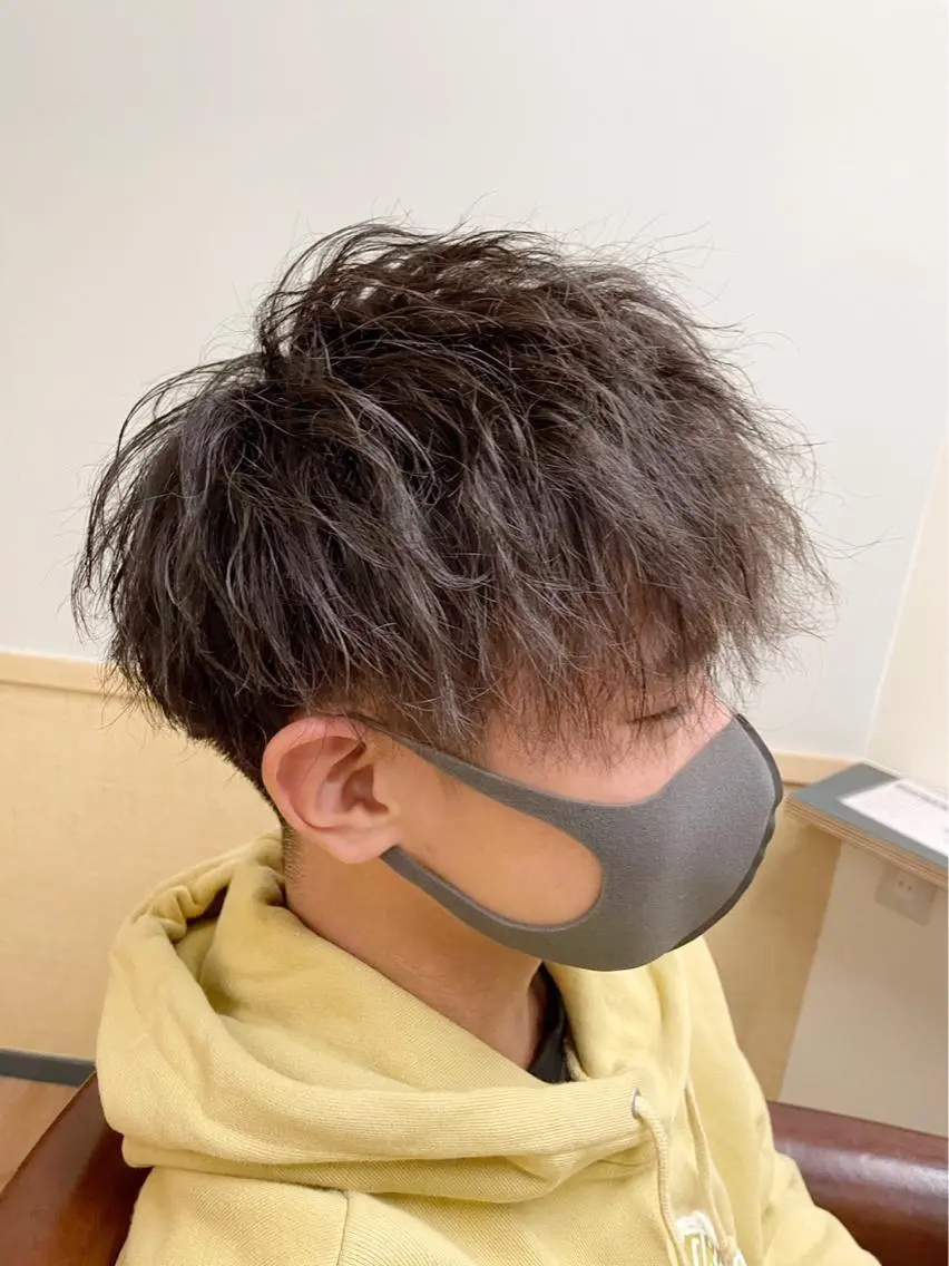 パーマ メンズ 小林 亮平のヘアスタイル