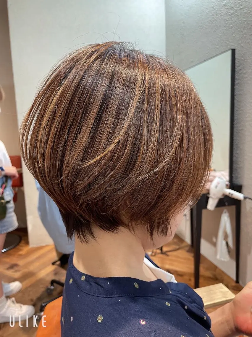 ショート ⭐️やえもり まお⭐️のヘアスタイル