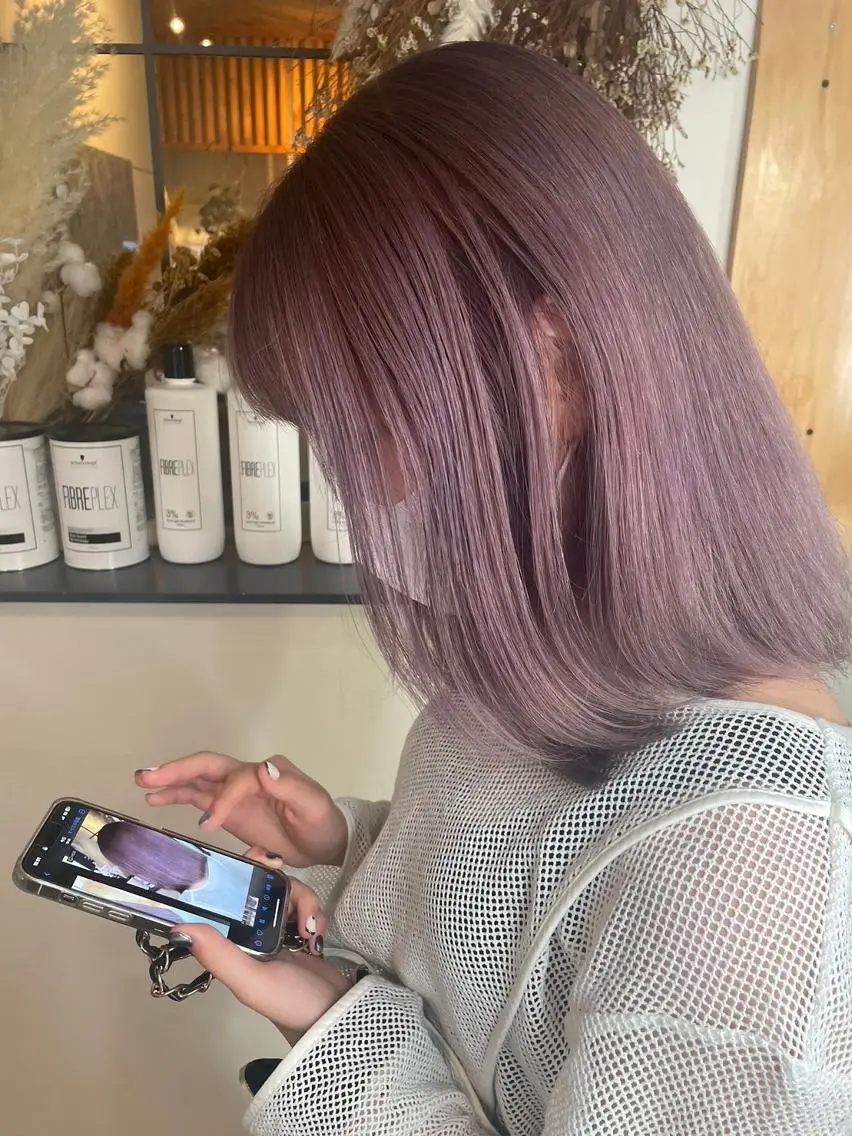 ミディアム カットモデル募集中 🐱亀島 夏未のヘアスタイル